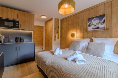 Vacanze in montagna Studio per 2 persone - Résidence Terrésens L'étoile de la Vanoise - Champagny-en-Vanoise - Angolo notte