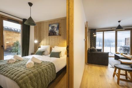 Urlaub in den Bergen 4-Zimmer-Appartment für 8 Personen - Résidence Terresens Le Flocon Blanc - La Chapelle d'Abondance - Schlafzimmer