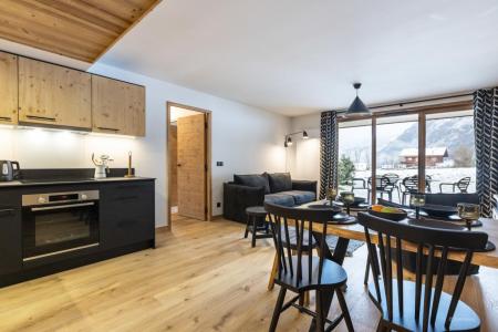 Vacanze in montagna Appartamento 3 stanze con cabina per 8 persone (standard) - Résidence Terresens Le Flocon Blanc - La Chapelle d'Abondance - Soggiorno