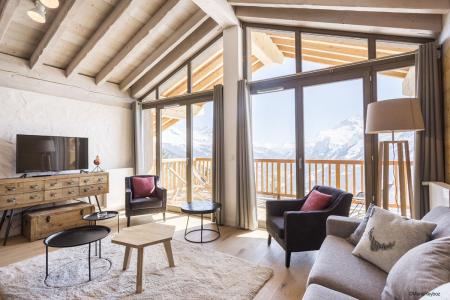 Vacanze in montagna Résidence Terresens Le Hameau de Barthélémy - La Rosière - Angolo soggiorno