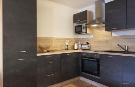 Vakantie in de bergen Appartement duplex 3 kabine kamers 8 personen (Premium) - Résidence Terresens Le Saphir - Vaujany - Keuken