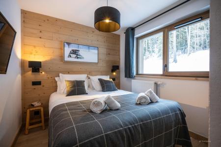 Holiday in mountain resort 2 room apartment 4 people - Résidence Terresens Le Snoroc - La Plagne - Bedroom