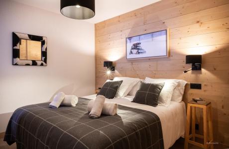 Holiday in mountain resort 3 room apartment 6 people - Résidence Terresens Le Snoroc - La Plagne - Bedroom