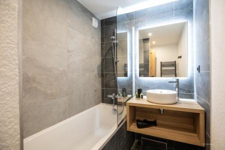 Vacances en montagne Résidence Terresens Le Snoroc - La Plagne - Salle de bain