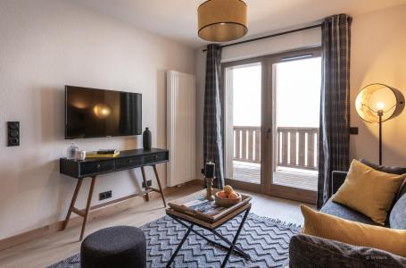 Vakantie in de bergen Studio cabine 4 personen - Résidence Terresens Le Snoroc - Montalbert - Woonkamer