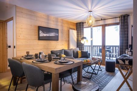 Urlaub in den Bergen Résidence Terresens Le Snoroc - La Plagne - Wohnzimmer