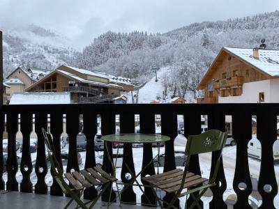 Urlaub in den Bergen 2-Zimmer-Berghütte für 4 Personen (26) - Résidence Tigny - Valloire - Balkon