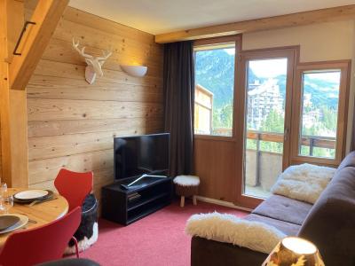 Vakantie in de bergen Appartement duplex 2 kamers 6 personen (403) - Résidence Tilia - Avoriaz - Woonkamer