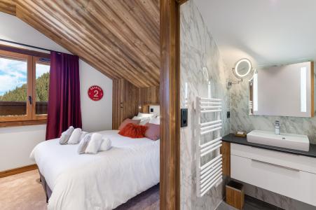 Holiday in mountain resort 5 room duplex apartment 8 people (29) - Résidence Toubkal - Méribel - Bedroom