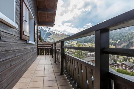 Urlaub in den Bergen Wohnung 3 Mezzanine Zimmer 4 Leute (4) - Résidence Traverse - La Clusaz - Balkon