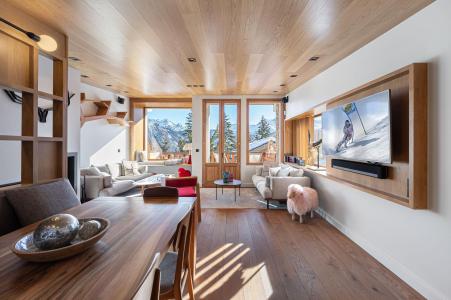 Wakacje w górach Apartament triplex 5 pokojowy 8 osób - Résidence Triolet - Courchevel - Pokój gościnny