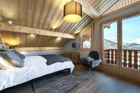 Vacanze in montagna Appartamento su due piani 8 stanze per 12 persone (5) - Résidence Trolles Prestige - Saint Martin de Belleville - Camera mansardata