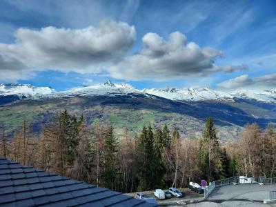 Holiday in mountain resort 2 room apartment 4 people (021) - Résidence Trompe l'Oeil - Montchavin La Plagne - Balcony