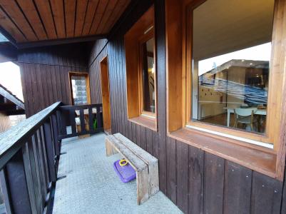 Urlaub in den Bergen 2-Zimmer-Appartment für 4 Personen (028) - Résidence Trompe l'Oeil - Montchavin La Plagne - Terrasse