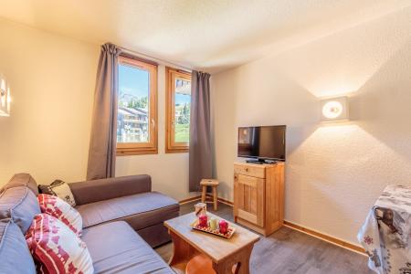 Urlaub in den Bergen 2 Zimmer Maisonettewohnung für 5 Personen (025) - Résidence Trompe l'Oeil - Montchavin La Plagne - Wohnzimmer