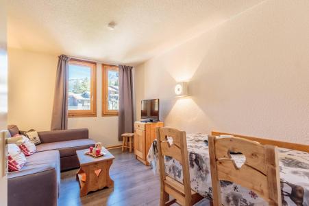 Holiday in mountain resort 2 room duplex apartment 5 people (025) - Résidence Trompe l'Oeil - Montchavin La Plagne