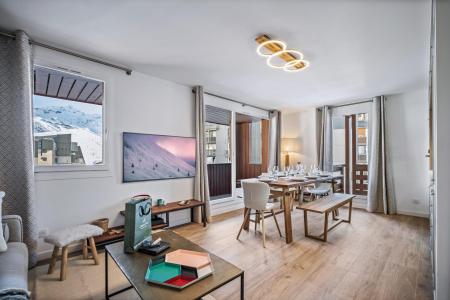 Vakantie in de bergen Appartement duplex 5 kamers 8 personen (1303) - Résidence Valset - Val Thorens - Woonkamer