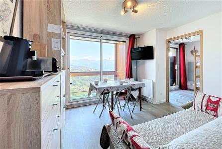 Wakacje w górach Apartament 2 pokojowy 5 osób (1804) - Résidence Vanguard Soyouz - Le Corbier - Pokój gościnny