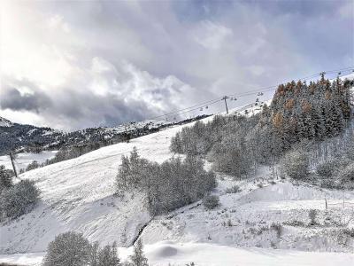 Holiday in mountain resort Studio 4 people (1209) - Résidence Vanguard Soyouz - Le Corbier - Terrace