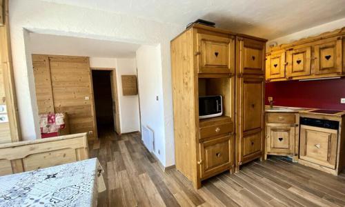 Vakantie in de bergen Appartement 3 kamers 6 personen (55m²) - Résidence Vanoise - MH - Val Thorens - Woonkamer