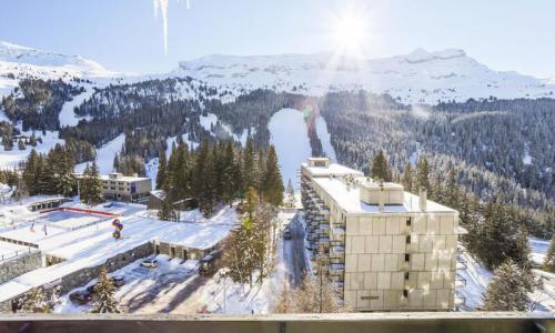 Аренда на лыжном курорте Квартира студия для 4 чел. (Confort 25m²-8) - Résidence Véga - Maeva Home - Flaine - летом под открытым небом