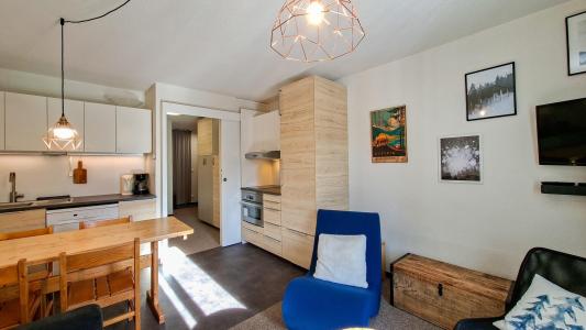 Urlaub in den Bergen 2-Zimmer-Holzhütte für 6 Personen (101) - Résidence Verseau - Flaine - Wohnzimmer