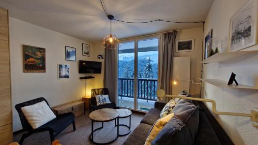 Vacances en montagne Appartement 2 pièces cabine 6 personnes (101) - Résidence Verseau - Flaine - Séjour