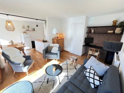 Vakantie in de bergen Appartement 3 kabine kamers 6 personen (207) - Résidence Verseau - Flaine - Woonkamer