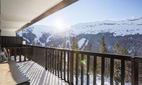 Ski verhuur Studio 4 personen (Budget 26m²-3) - Résidence Verseau - MH - Flaine - Buiten zomer