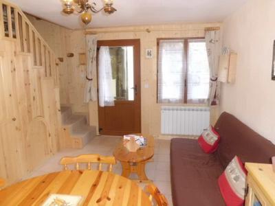 Holiday in mountain resort 2 room duplex apartment 4 people - Résidence Villa Lespagne - Brides Les Bains - Living room