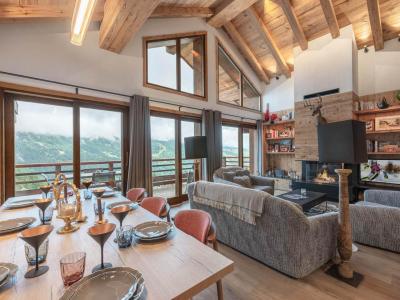 Wakacje w górach Apartament duplex 5 pokojowy 10 osób (404) - Résidence Village de l'Orée - Méribel - Pokój gościnny