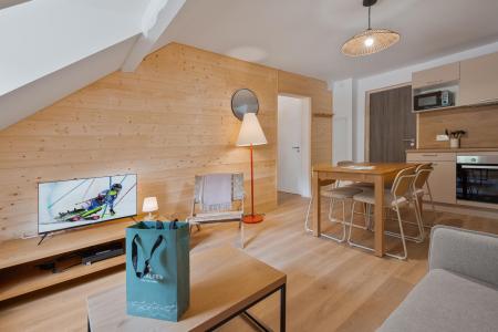 Holiday in mountain resort 2 room apartment 4 people (ECRIN25) - Résidence Violaine - Serre Chevalier - Living room