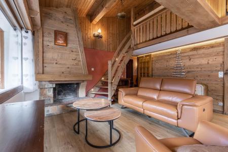 Holiday in mountain resort 4 room apartment 6 people (Cobrel) - Residence Vittoz - La Clusaz - Living room