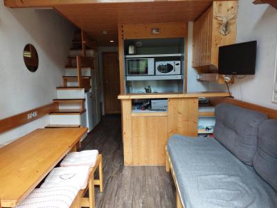 Vakantie in de bergen Studio mezzanine 5 personen (308) - Résidence Vogel - Les Arcs - Woonkamer