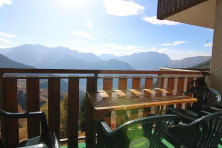 Vacanze in montagna Appartamento 2 stanze con alcova per 4 persone (201) - Résidence Vue et Soleil - Alpe d'Huez - Terrazza