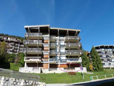 Rent in ski resort 3 room apartment sleeping corner 6 people (01) - Résidence Wapiti - La Clusaz - Summer outside