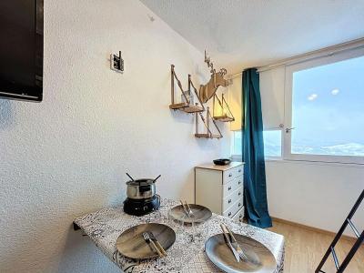 Vakantie in de bergen Studio 3 personen (0701) - Résidence Zodiaque Vostok - Le Corbier - Woonkamer