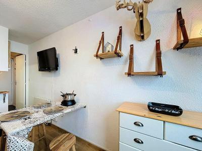 Vakantie in de bergen Studio 3 personen (0701) - Résidence Zodiaque Vostok - Le Corbier - Woonkamer