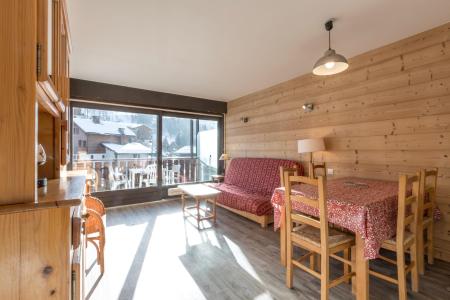 Urlaub in den Bergen Studio Schlafnische 4 Personen (06) - Résidences Granges E - La Clusaz - Wohnzimmer