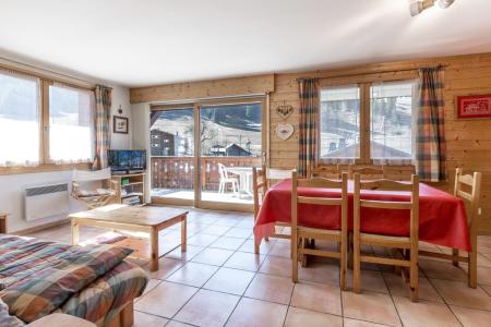 Vakantie in de bergen Appartement 3 kabine kamers 6 personen (BELAL4) - Résience Bel Alp - La Clusaz - Woonkamer