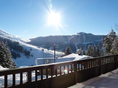 Holiday in mountain resort 6 room chalet 12 people - Rosebud - La Clusaz - Terrace