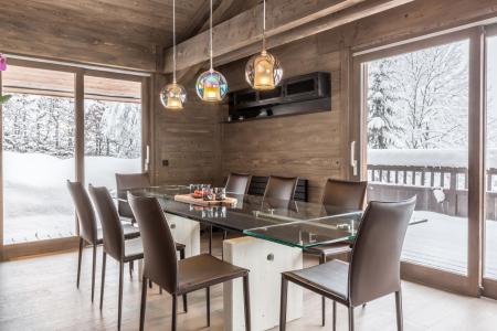 Urlaub in den Bergen 6 Zimmer Chalet für 12 Personen - Rosebud - La Clusaz - Wohnzimmer