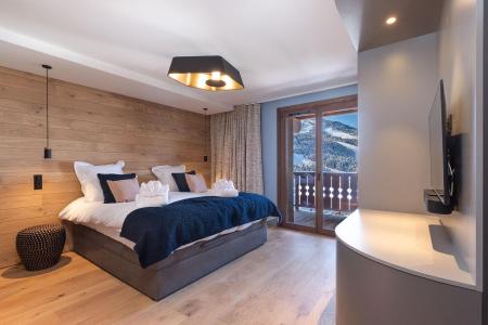 Holiday in mountain resort 6 room chalet cabin 12 people - Rosoire - Courchevel - Bedroom