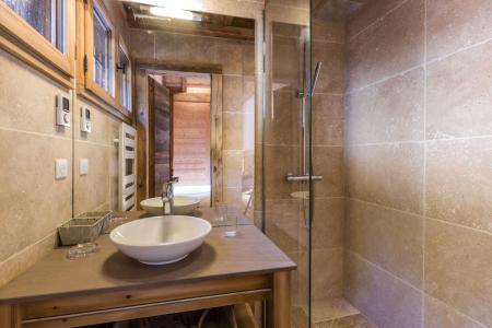 Vacaciones en montaña Chalet 6 piezas para 10 personas - Sagalodge - La Clusaz - Cuarto de ducha