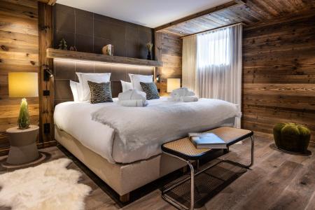 Holiday in mountain resort 5 room duplex apartment cabin 8-10 people (S1) - Silverstone - Val d'Isère - Bedroom