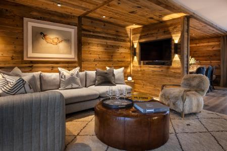 Holiday in mountain resort 5 room triplex apartment 8 people (S6) - Silverstone - Val d'Isère - Living room