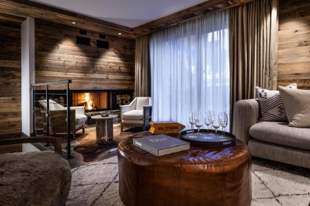 Holiday in mountain resort 5 room triplex apartment 8 people (S6) - Silverstone - Val d'Isère - Living room