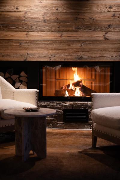 Holiday in mountain resort 5 room triplex apartment 8 people (S6) - Silverstone - Val d'Isère - Living room