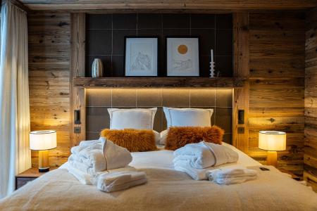 Holiday in mountain resort 7 room cabin triplex apartment 17 people (S7) - Silverstone - Val d'Isère - Bedroom