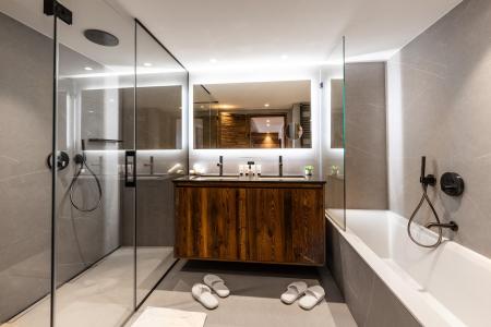 Vakantie in de bergen Appartement duplex 5 kabine kamers 8-10 personen (S1) - Silverstone - Val d'Isère - Badkamer